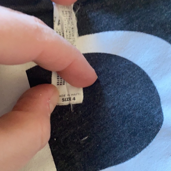 Trilogy Design Co B is for Baller tee shirt size 4 - Picture 2 of 2